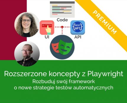 Rozszerzone koncepty z Playwright